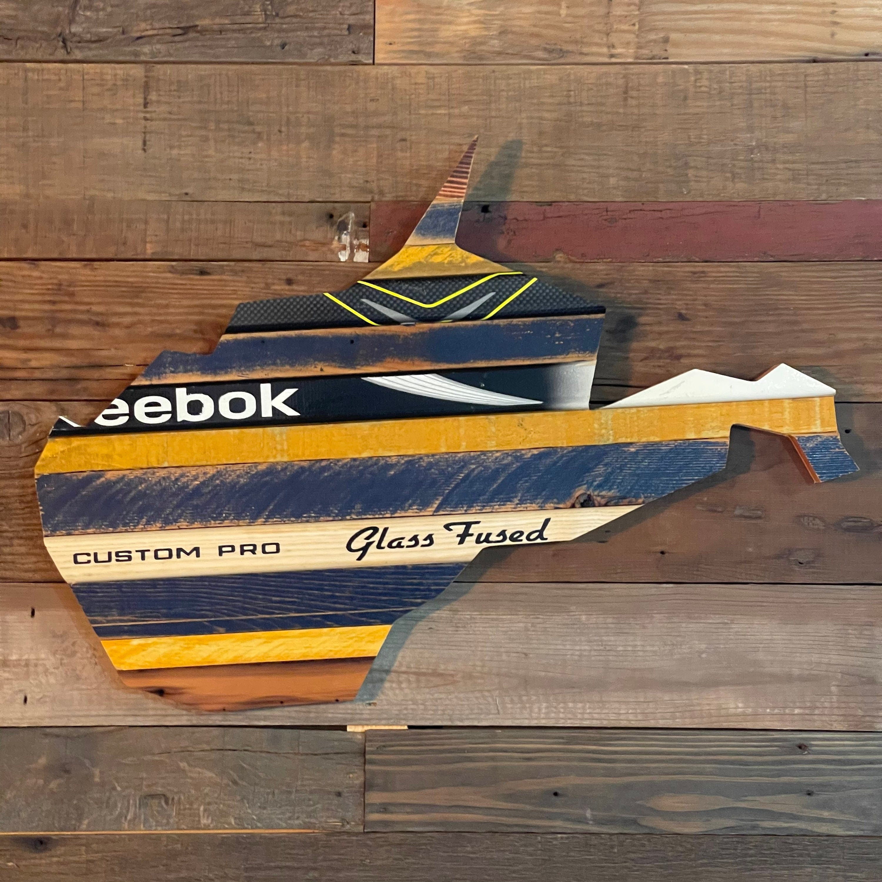 West Virginia State of Hockey Sign | Salvaged Hockey Sticks | Distress ...